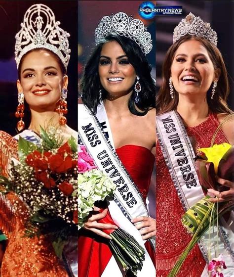 Mexico Has Won Miss Universe Three Times Miss Universe Crowns 1991