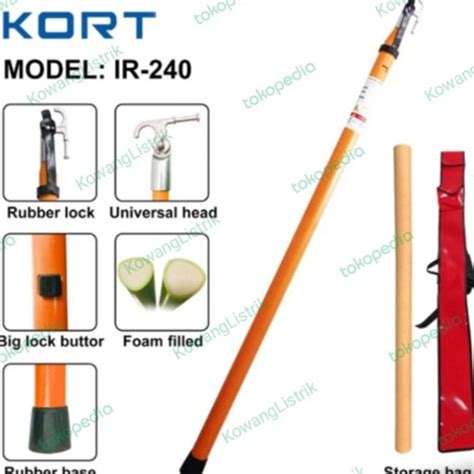 Jual Telescopic Hot Stick 20KV 12 Meter Kort Jakarta Barat Kowanglistrikjkt Tokopedia