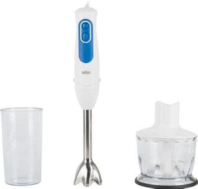 Блендер Braun MQ3035 SAUCE, погружной, белый/синий – купить в Ситилинк ...