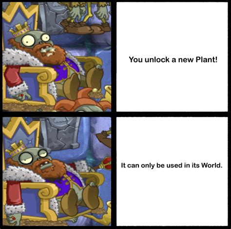 Zombie King meme format! : r/PlantsVSZombies