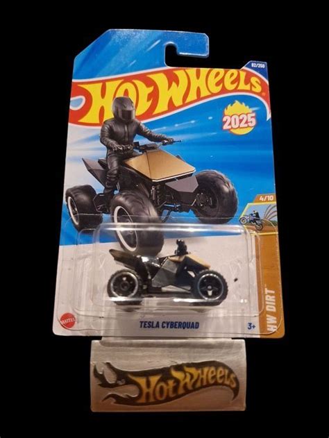 Hot Wheels HW Dirt 2025 Tesla Cyberquad 4 10 L Neu und originalverpackt in Adlikon für CHF 3 5