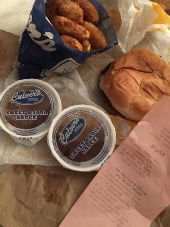 Very good cod fish sandwich - Review of Culver's, Schaumburg, IL ...