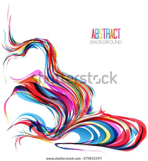 Vector Color Waves Stock Vector Royalty Free 379852597 Shutterstock