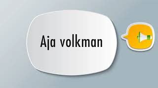 how to pronounce aja