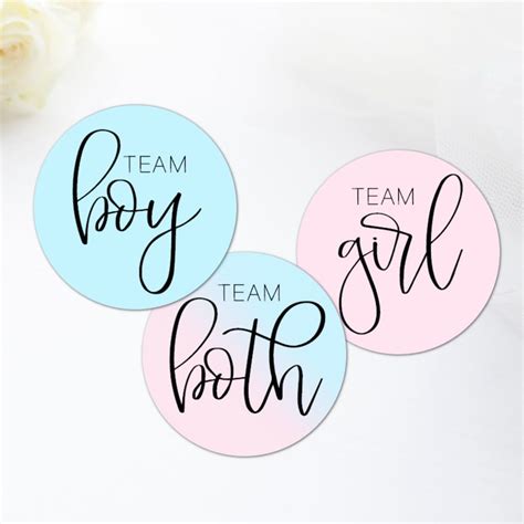 Twins Gender Reveal Etsy