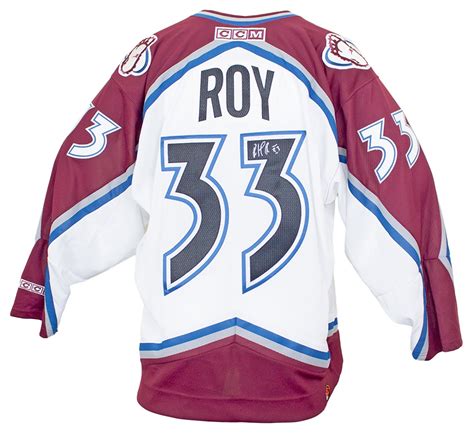 Patrick Roy Autographed Colorado Avalanche Jersey (AJ's Sportsworld COA ...