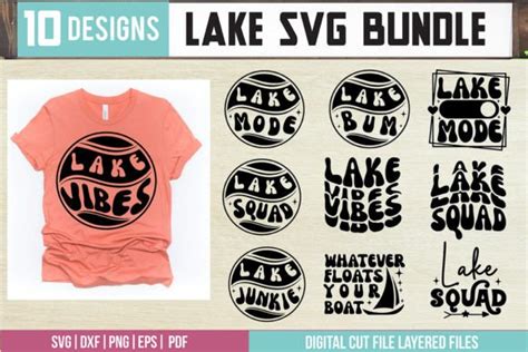 Lake Svg Bundle Graphic By Svgstudiodesignfiles Creative Fabrica