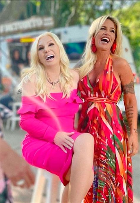 Florencia Peña fue al sex shop, se juntó con Susana y entrenó a full