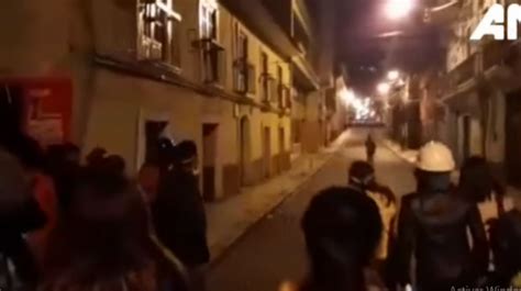 Cuarta Noche De Violencia Mineros Afines Al Mas Se Enfrentan Con