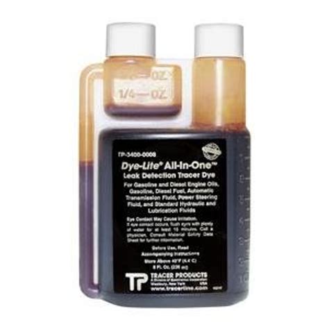 Tracerline Tp3400 0008 Leak Detection Dye For Engine Or Transmission