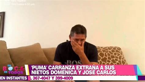 Puma Carranza Llora Al No Poder Ver A Sus Nietos Por Cuarentena De