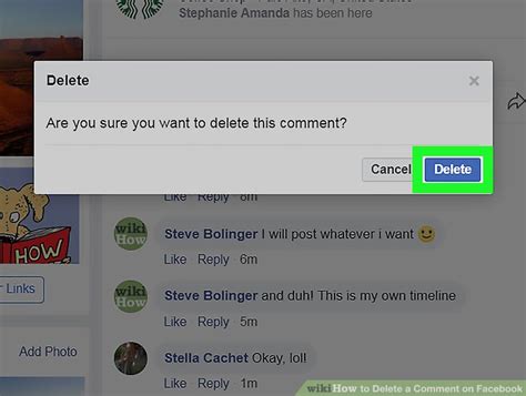 How To Delete A Comment On Facebook Steps With Pictures