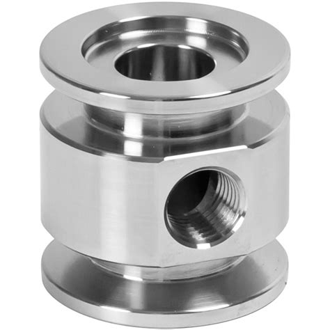 Ideal Vacuum Adapter KF 25 To Double 1 4 In NPT Female Flange Size