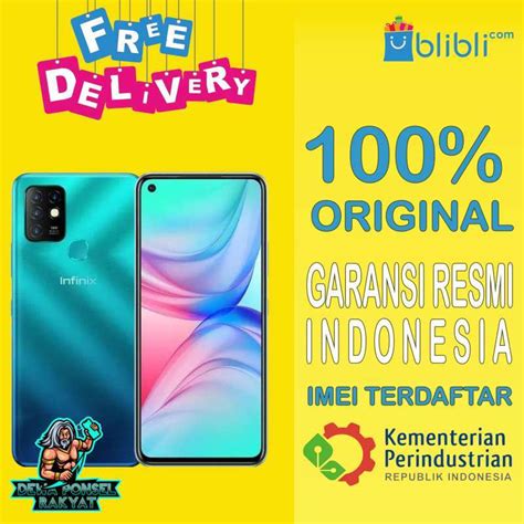 Jual Infinix Hot GB Garansi Resmi Ocean Wave Di Seller Mega Gadget Store Official