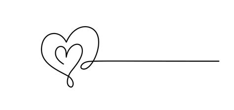 Heart Line Vector Art, Icons, and Graphics for Free Download