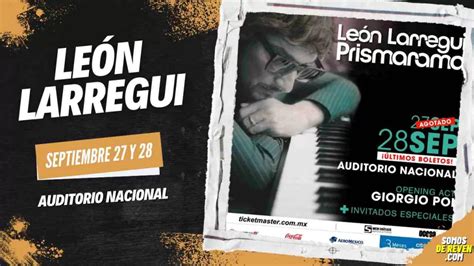 LEÓN LARREGUI EN AUDITORIO NACIONAL