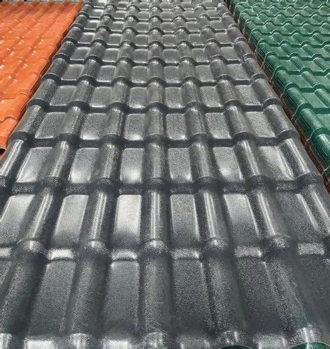 Color Coated Upvc Tile Profile Roofing Sheet At Rs 59 Square Feet In Secunderabad Id 24934341130