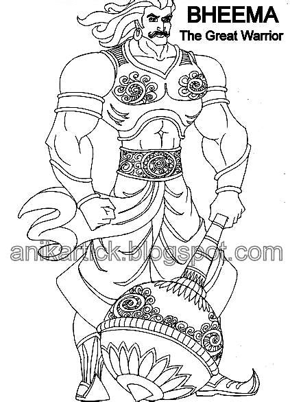 "Learn ART - Lead SMART"- Anikartick: MAHABHARATA - BHEEMA the Warrior ...