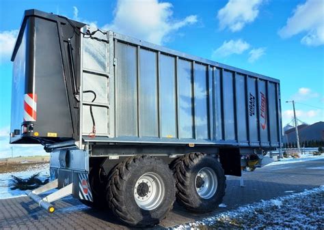 Farm Trailer Fliegl ASW 252 Stone Black Bull Schwerlast Abschiebewagen