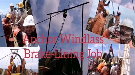 Changing Windlass Brake Lining YouTube