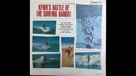 Dave Myers And The Surftones Driftin Kfwbs Battle Of The Surfing