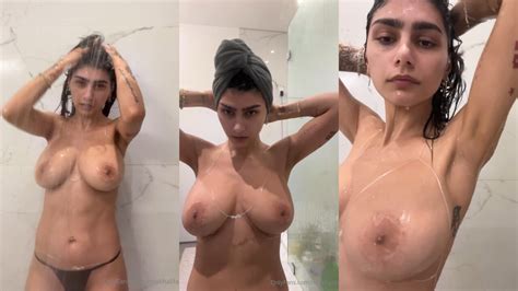 Mia Khalifa 40min Full Boobs Shower Video Leaked Internet Chicks