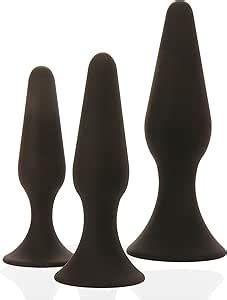 Amazon Adam Eve Booty Boot Camp Anal Training Kit Set Of 3 Silicone Trainer Butt Plug