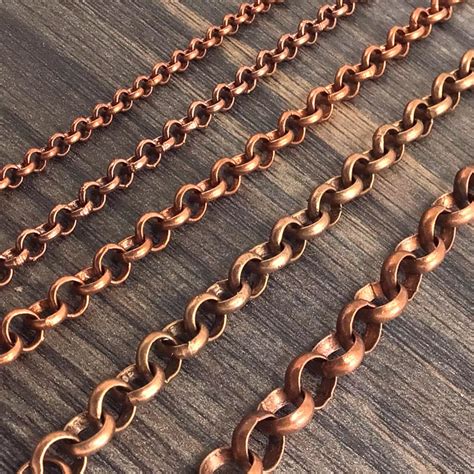 Copper Chain Etsy