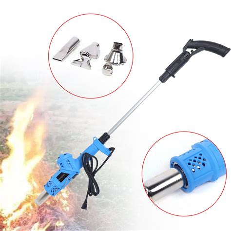 TOOL SHOoo In Electric Weeding Burner Hot Air Weeding Torch Barbecue Lighter For Patio