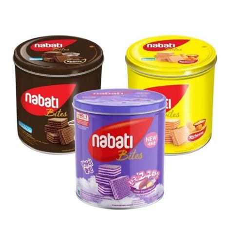 Jual Nabati Wafer 287gr Rasa Keju Coklat Goguma Korean Sncak Wafers