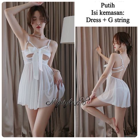 Jual LINGERIE SEXY HOT TERBARU LINGERIE SEXY COSPLAY BAJU HARAM Shopee Indonesia