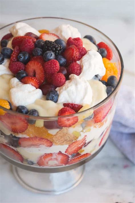 Easy Fruit Trifle Recipe Tastes Better From Scratch