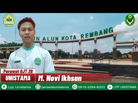 Perkenalan Perawat Ojt Unistama Salatiga Kak Novi Ikhsan Dari