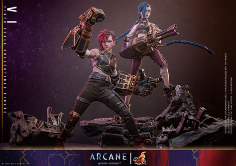 Arcane League Of Legends Hot Toys Vi Figure Pre Order The Toyark News