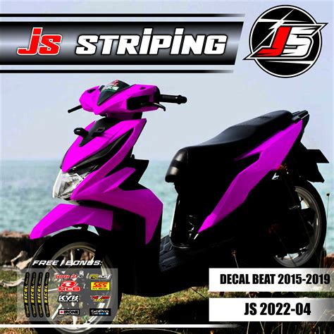 JS STRIPING DECAL STICKER FULLBODY BEAT STREET ESP TAHUN 2016/2017/2018