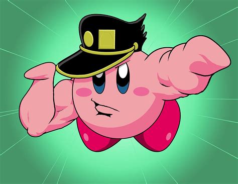 My son asked me to draw a "muscular Kirby". : r/ShitPostCrusaders