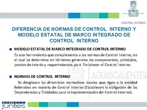 Control Interno Normas Generales De Control Interno Para