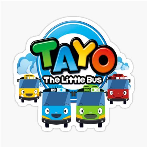 Tayo And Friends Sticker For Sale By Christianeisel Redbubble