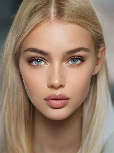 Ash A S H On X Blonde With Blue Eyes Most Beautiful Eyes Beautiful Girl Makeup