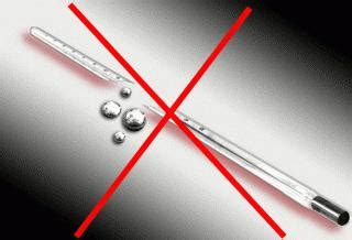 Как утилизировать ртутные градусники правильно?