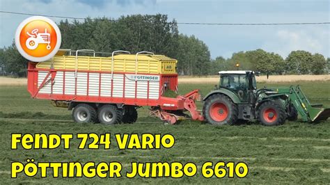 Silage Fendt Vario P Ttinger Jumbo Forage Wagon Youtube