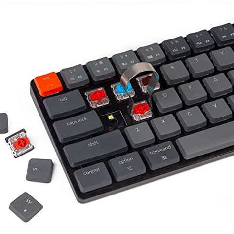 Keychron K Ultra Slim Layout Keys Wireless Bluetooth Wired Mechanical Keyboard Hot