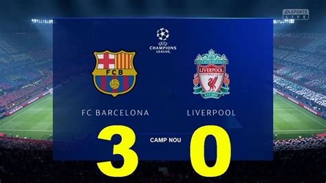 Barcelona Vs Liverpool 3 0 Champions League Semifinal Ida 01 05 19