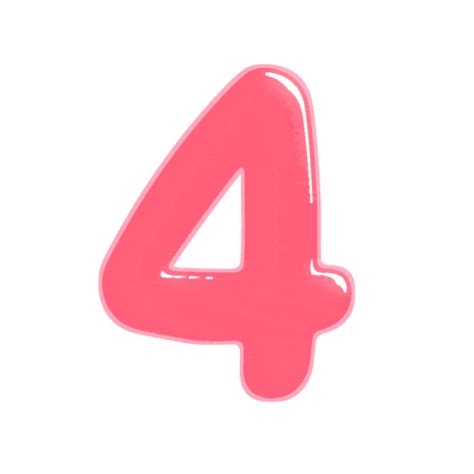 pink neon number  glow   funimadacom