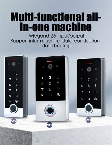 OEM Manufacturer Tuya Video Intercom With Fingerprint Access Control