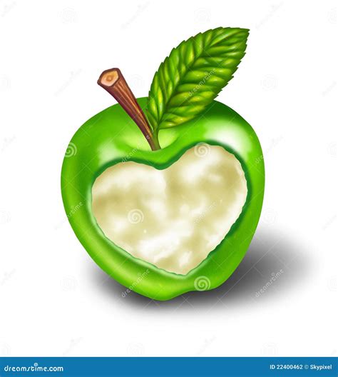 Healthy Living with Natural Food and Exercise Stock Illustration