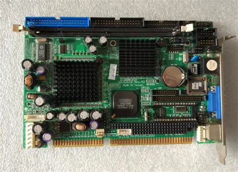 ОК оригинальная IPC плата SBC82610 A2 ISA слот Промышленная материнская ...