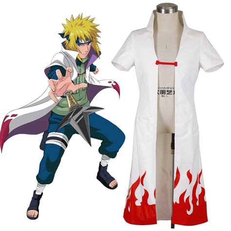 Naruto Fourth Hokage 2 Anime Cosplay Costumes Outfit Naruto Fourth Hokage 2 Anime Cosplay ...