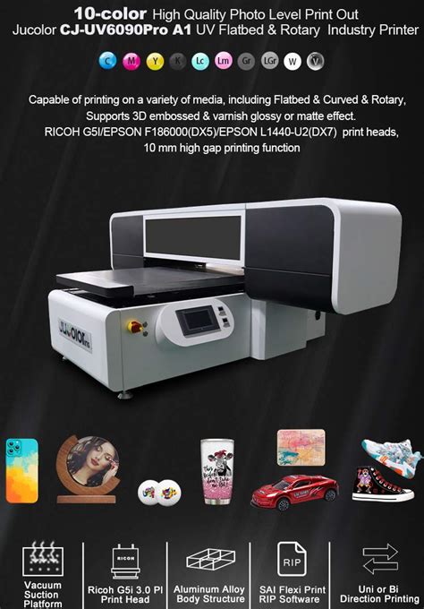 A Uv Printer Jucolor Pro Rich Bright Colors High Quality