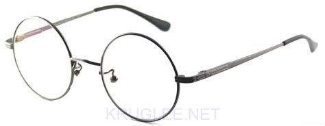 Круглая оправа для очков Glodiatr (Глодиатр). Цвет - темно-серый